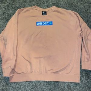 Nike Sweatshirt Blush Colored
